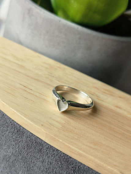 Love Heart Signet Ring