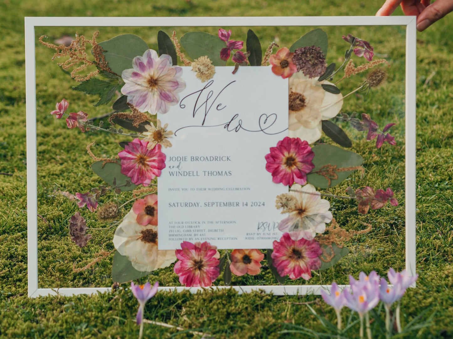 Pressed Frame