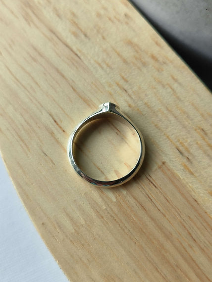 Love Heart Signet Ring